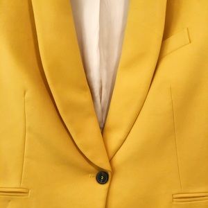 Zara Jackets & Coats - Zara Woman single button yellow blazer Zara Jackets & Coats - Zara Woman single button yellow blazer